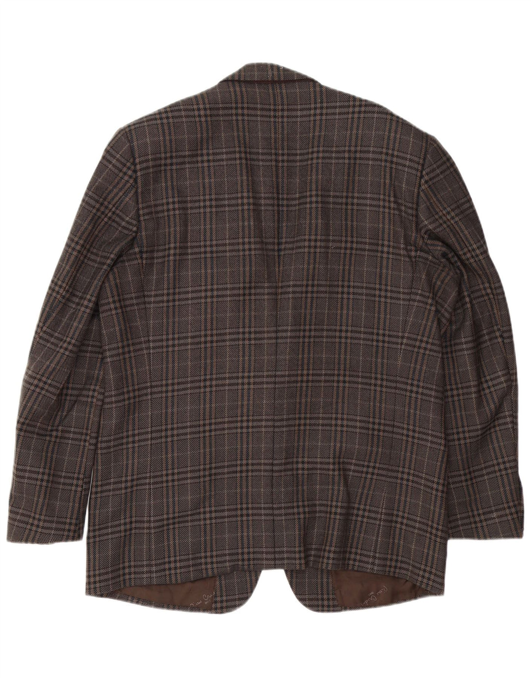 Pierre Cardin muška jakna sa 2 gumba UK 40 Large Brown Houndstooth