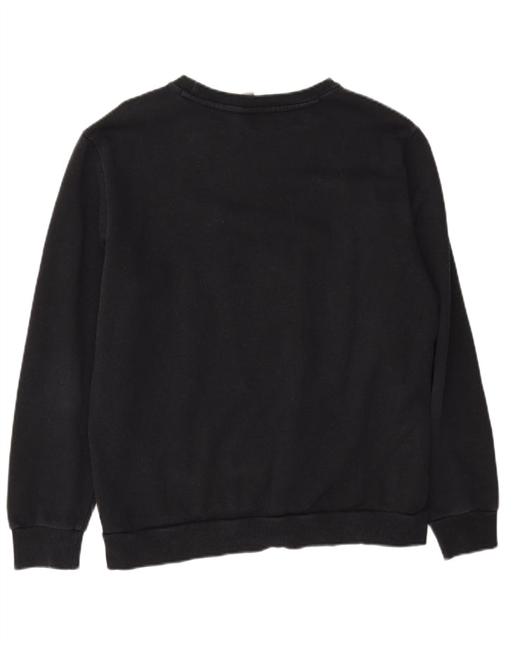 Puma Mens Graphic Sweatshirt Jumper Medium Black Cotton