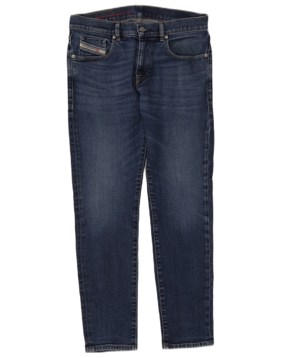 Diesel Herre Slim Jeans W30 L29 Blå Bomuld