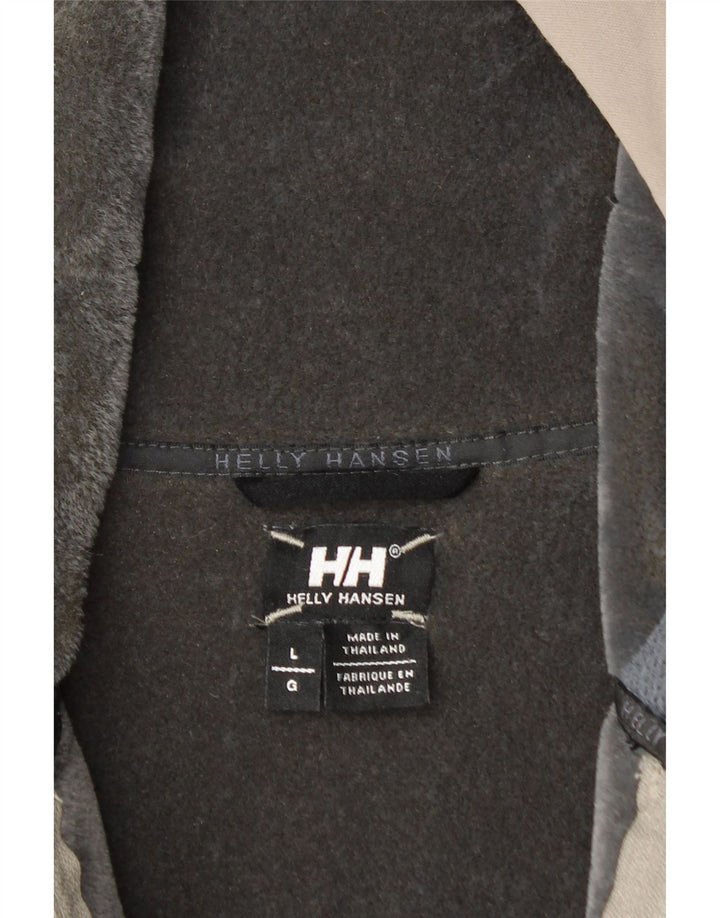 Мужская ветровка HELLY HANSEN с капюшоном UK 40, большой серый полиэстер