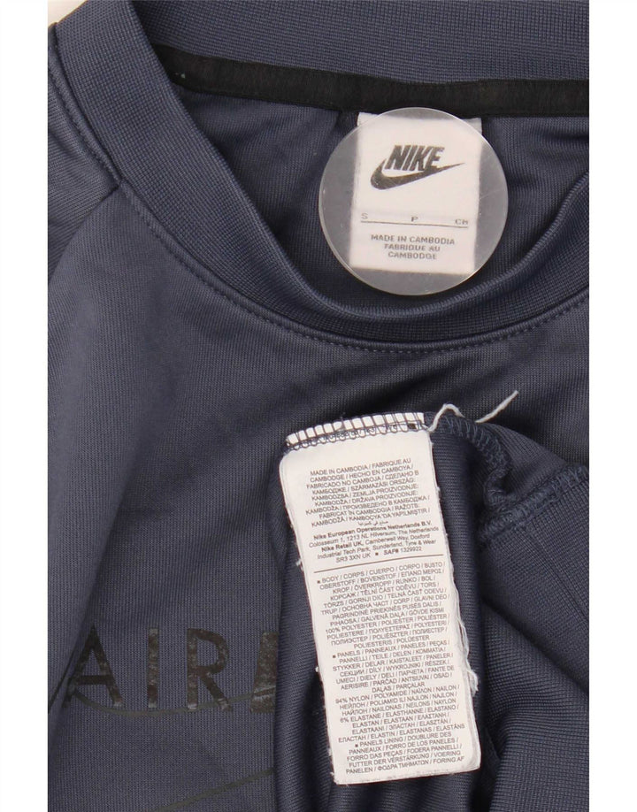 Ανδρικό γραφικό φούτερ Nike Jumper Small Navy Blue Colorblock Πολυεστέρας