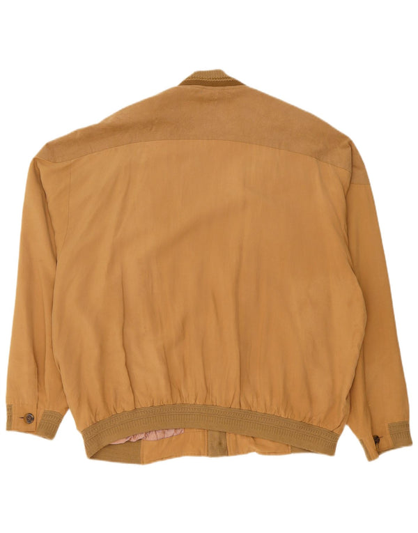 Jaqueta bomber masculina WESTBURY Reino Unido 44 2XL bege