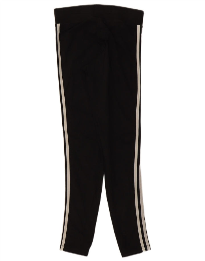 Adidas Womens Leggings UK 10 Small Black Cotton
