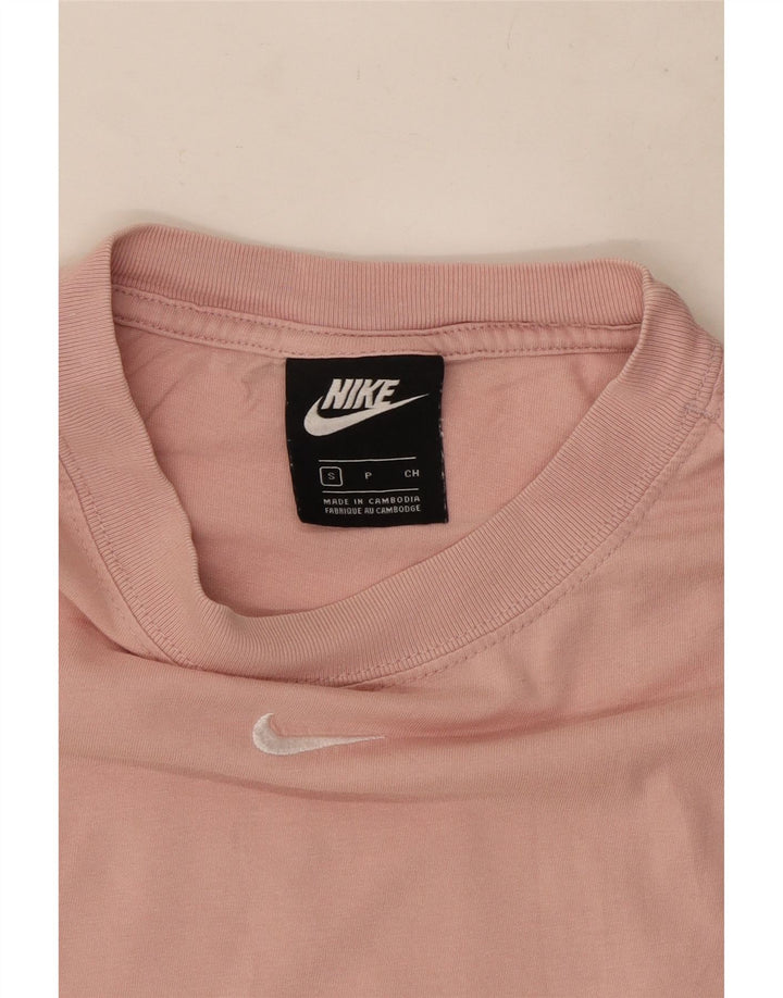 Nike Mens T-Shirt Top Small Pink