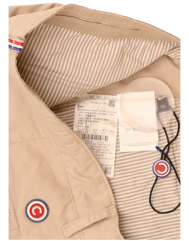 COLMAR Herre Cargo Shorts EU 50 Medium W38 Beige Bomuld