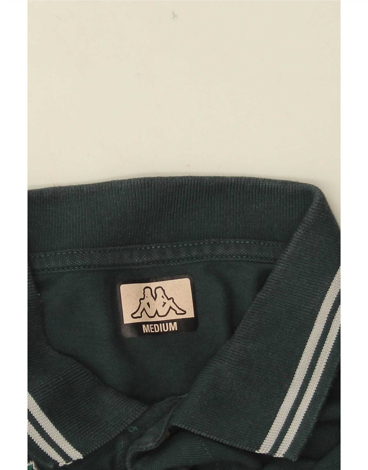Kappa Polo Homme Vert Moyen