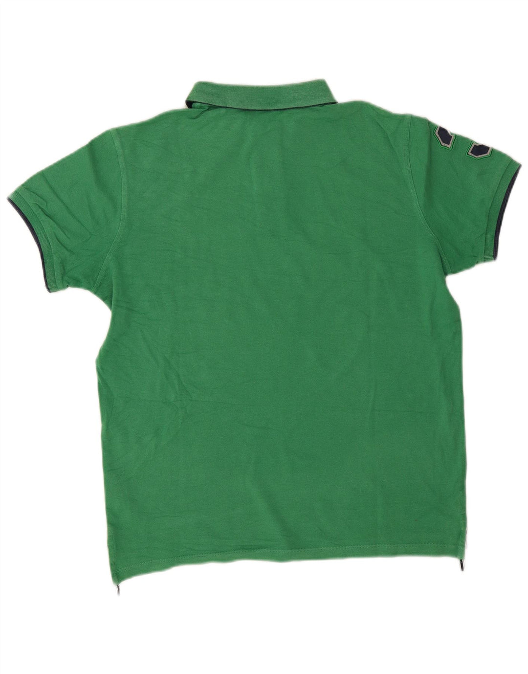 U.S. Polo Assn. Mens Graphic Shirt Medium Green Cotton