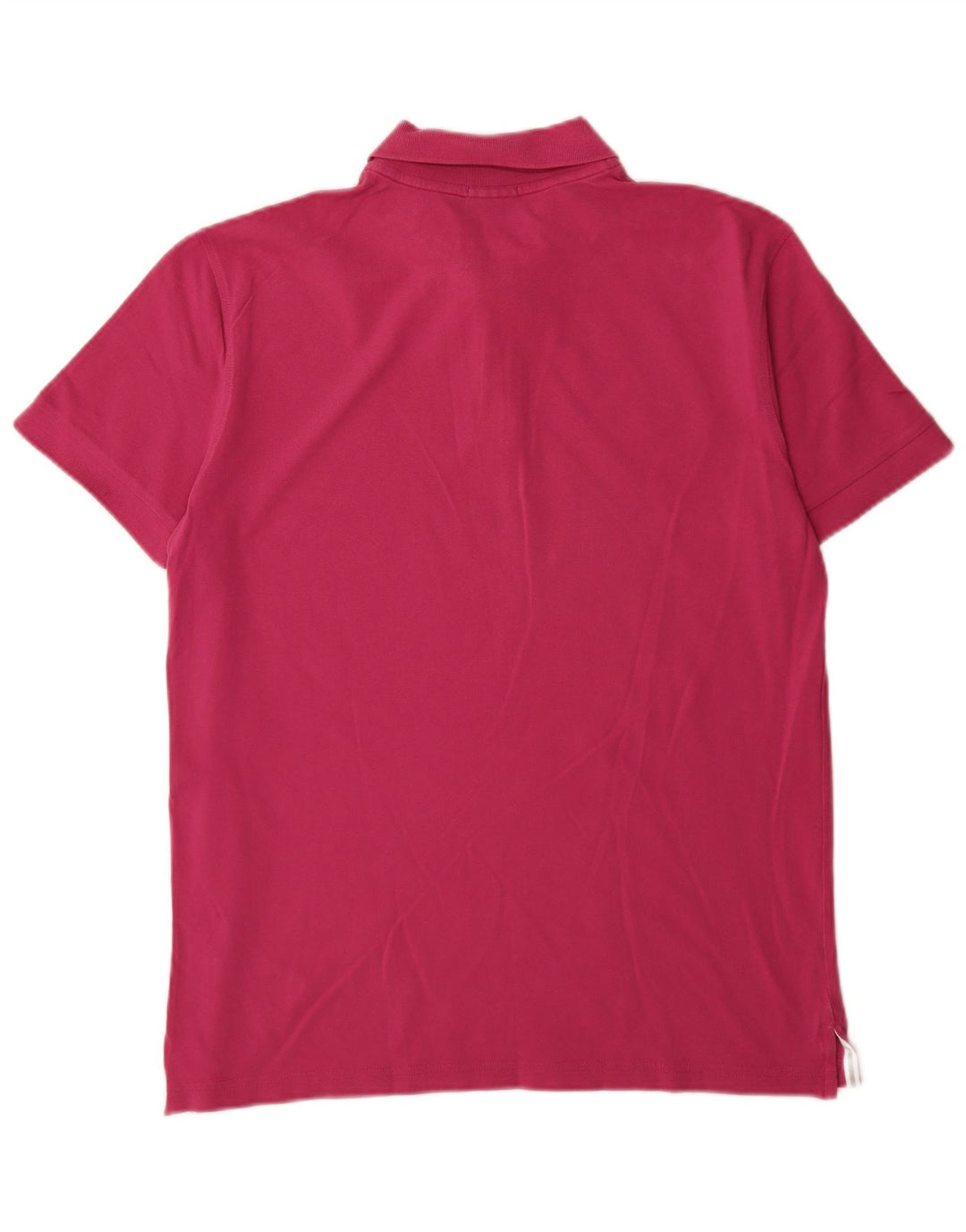 Hugo Boss Mens Polo Shirt Large Pink Cotton