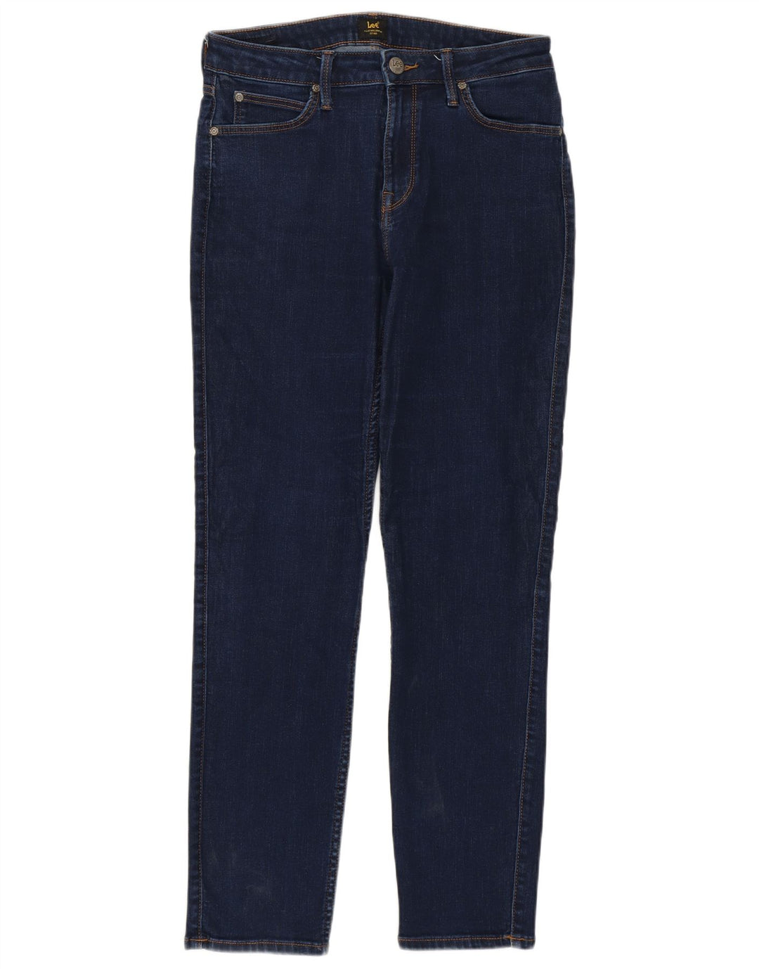 Lee Womens Elly Slim Jeans W30 L29 Navy Blue Cotton