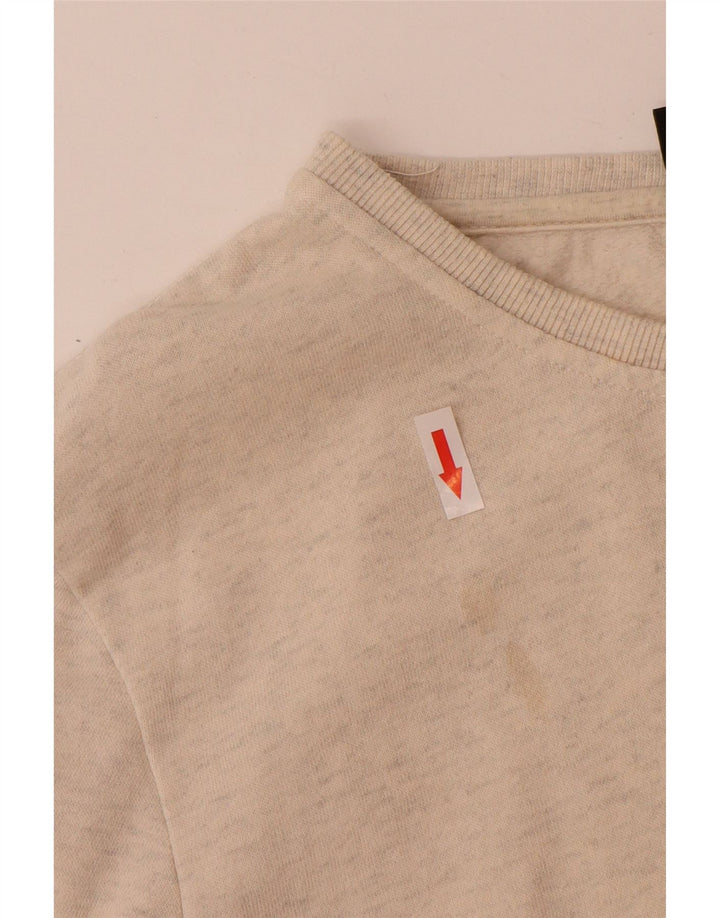 Oakley Mens Sweatshirt Jumper Medium Off White Flecked