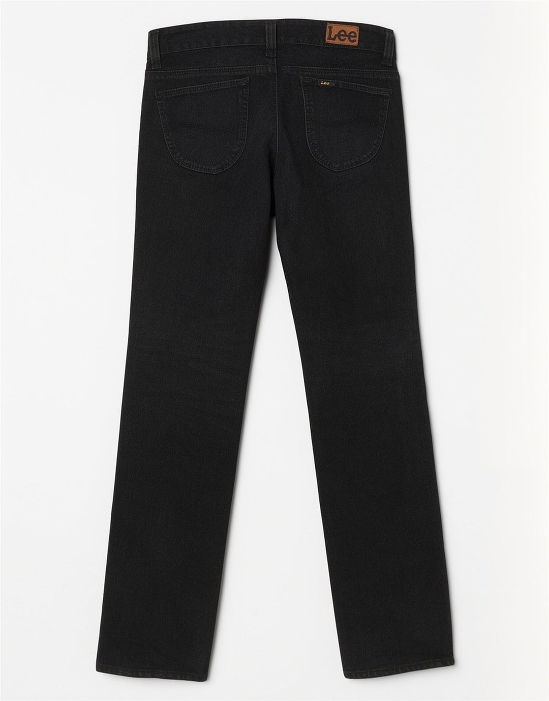 Jeans dritti da donna Lee W30 L32 cotone nero