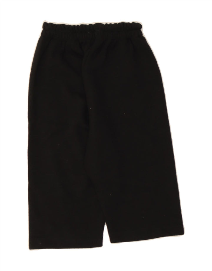 DIADORA Boys Graphic Tracksuit Trousers 2-3 Years  Black Polyacrylic Vintage Diadora and Second-Hand Diadora from Messina Hembry 