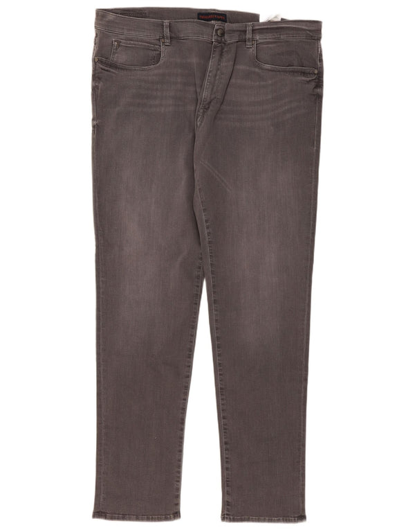 Jeans Skinny Uomo Trussardi W46 L35 Cotone Grigio
