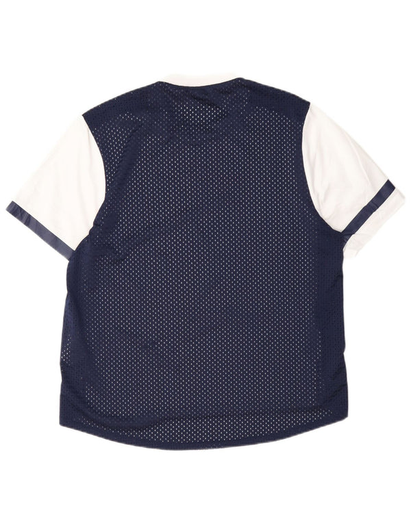 Tricou cu grafic Fila pentru femei Top UK 14 Medium White Colorblock Poliester