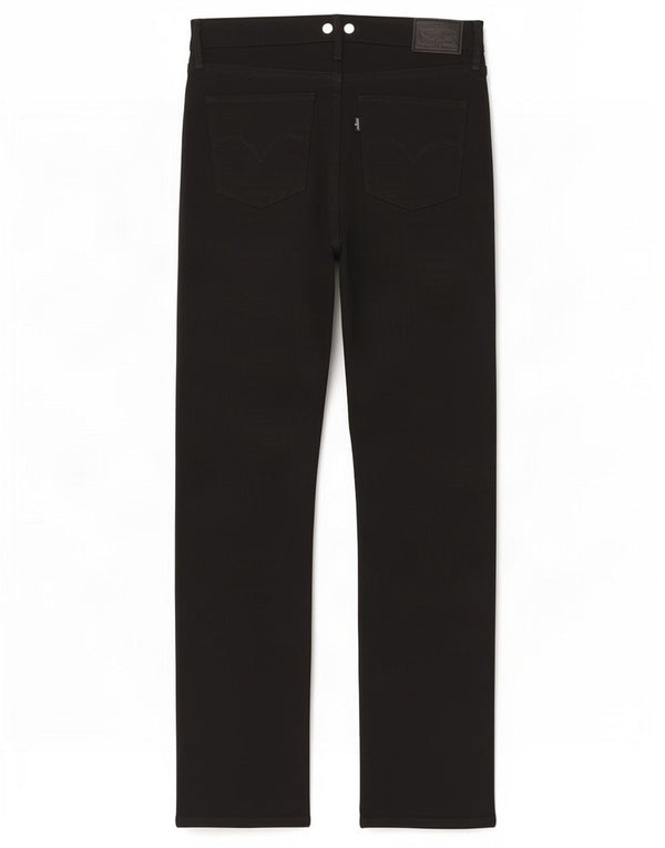 Levi's Womens 314 Shaping Straight Jeans W28 L30 Sort bomuld