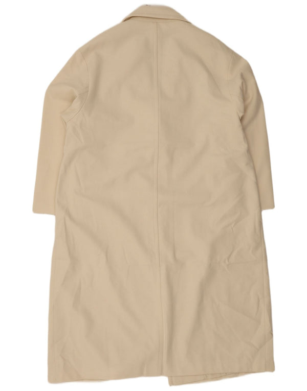 Cappotto Zara da donna UK 20 2XL poliestere bianco