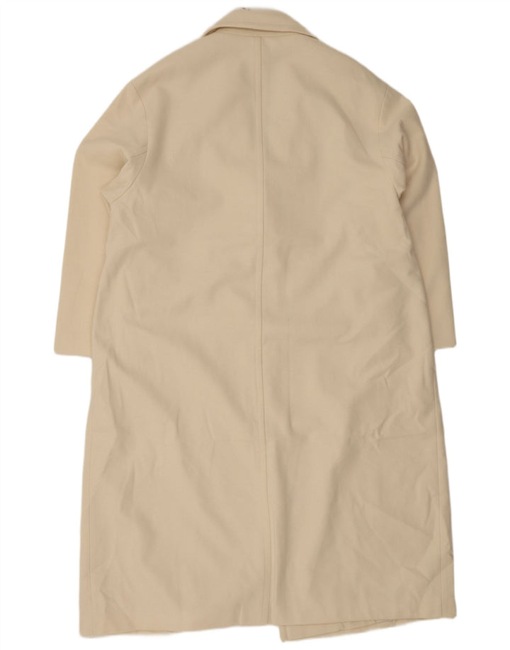 Cappotto Zara da donna UK 20 2XL poliestere bianco