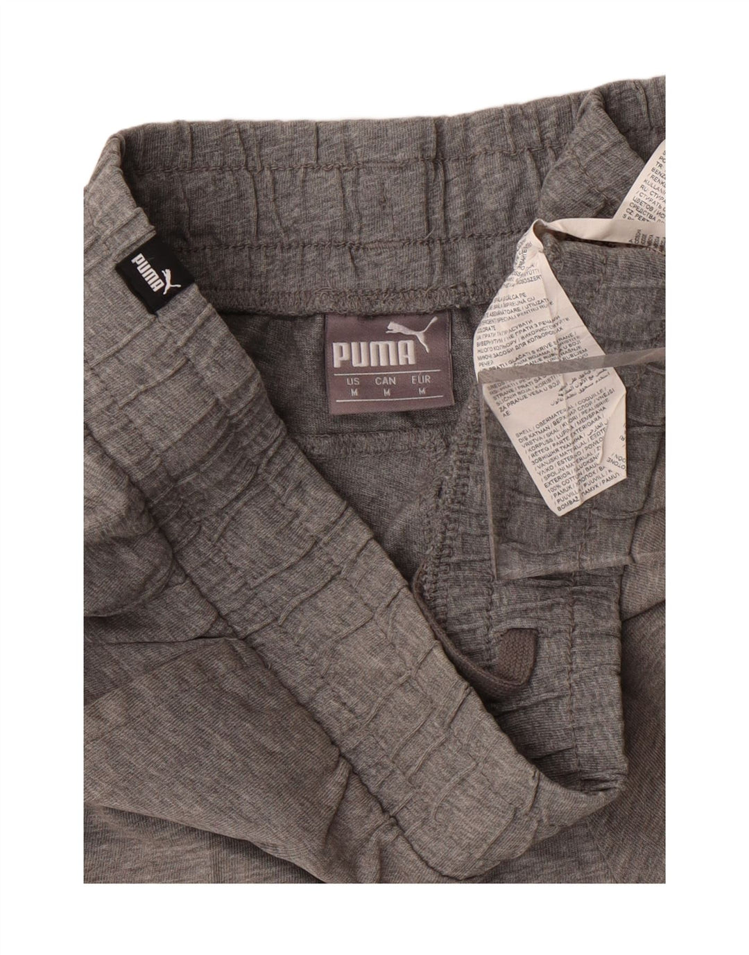 PUMA Mens Sport Shorts Medium  Grey Cotton Vintage Puma and Second-Hand Puma from Messina Hembry 