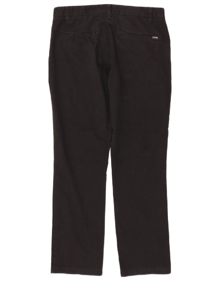 Volcom Straight Chino-bukser til mænd W32 L30 Sort bomuld