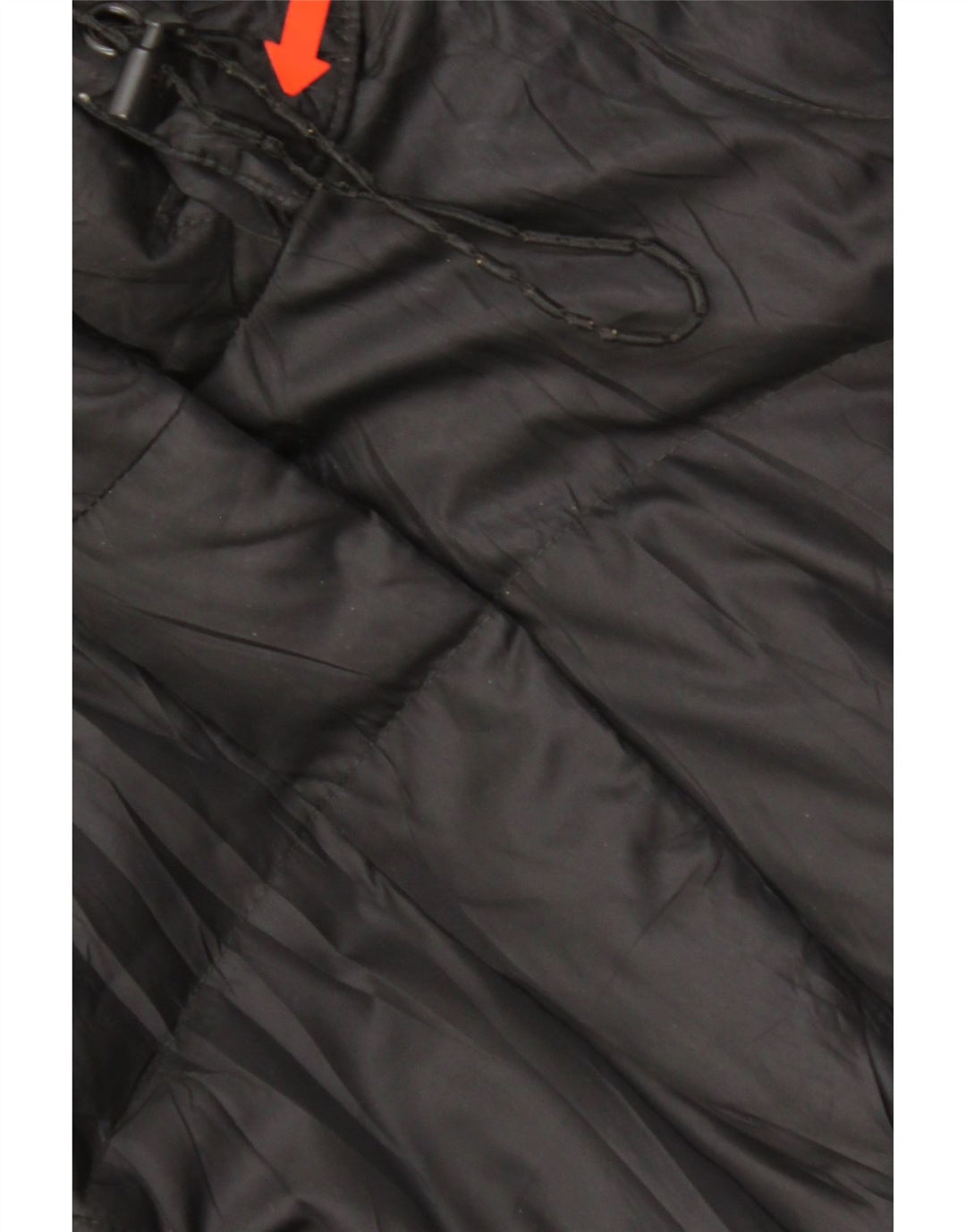Palton căptușit cu glugă pentru femei Eddie Bauer UK 14 Poliester mediu negru