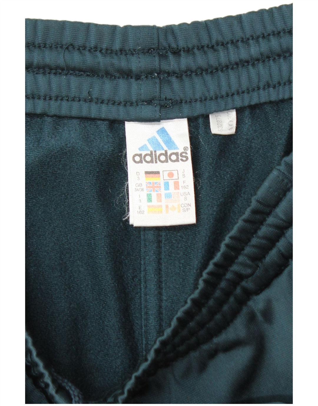 ADIDAS Mens Tracksuit Trousers Large  Green Polyester