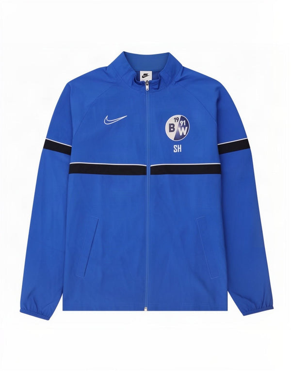 Veste de survêtement Nike Dri Fit Graphic pour homme, bleu moyen, color block