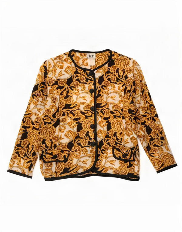 Camicetta Camicia Donna Liola IT 54 3XL Seta Paisley Multicolore
