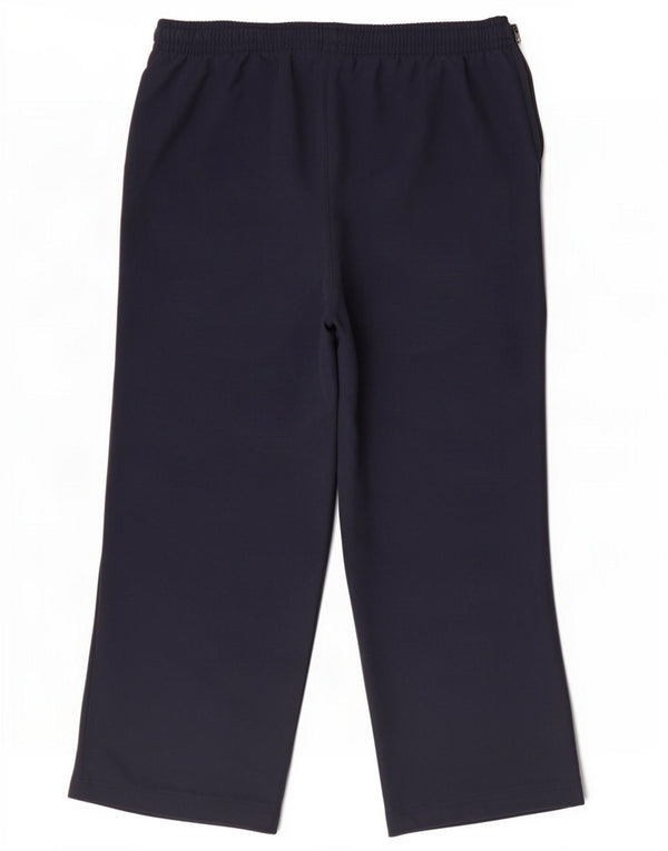 Reebok γυναικεία φόρμα Capri Παντελόνια UK 10 Small Navy Blue Polyester