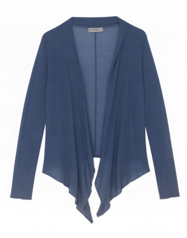 Marella Pull Cardigan Ouvert pour Femme UK 16 Large Bleu Marine
