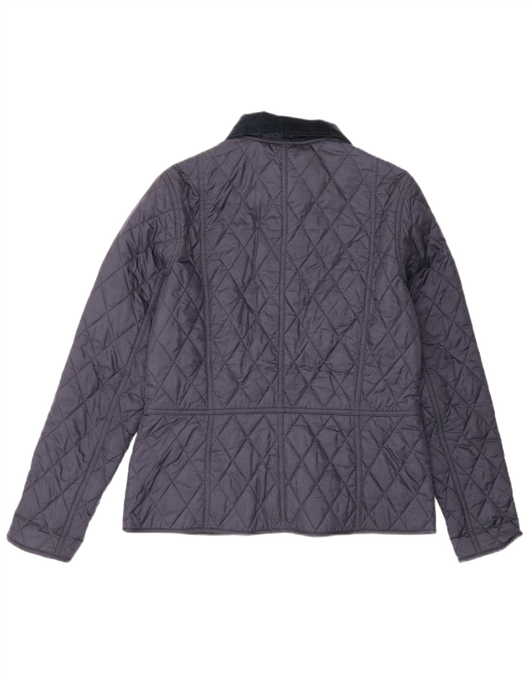 Женская стеганая куртка Barbour UK 01, маленькая, темно-синяя, полиамид
