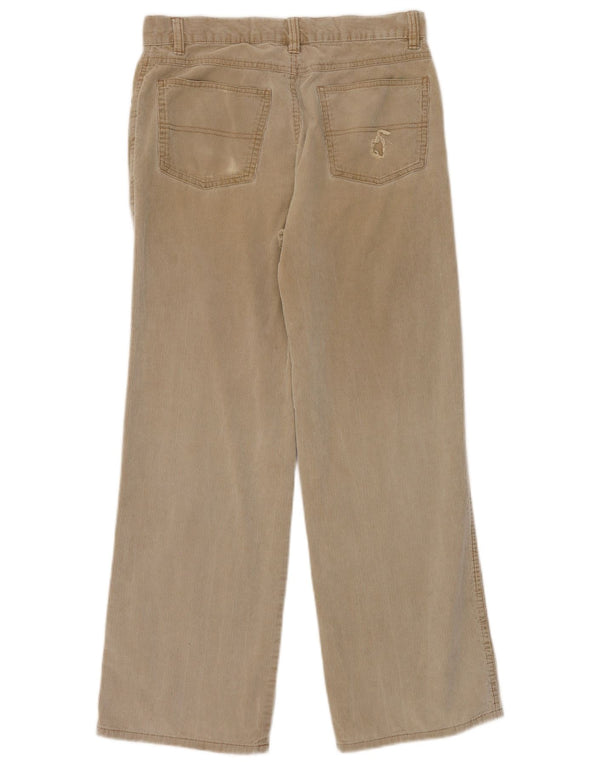 Pantaloni di velluto a coste per ragazzi Tommy Hilfiger 15-16 anni W30 L28 Cotone beige