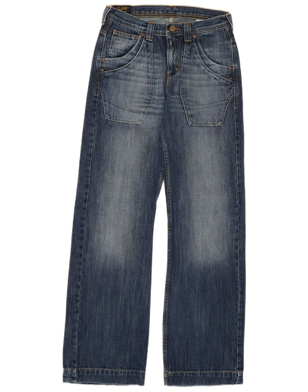 Lee Boys Russel Bootcut Jeans 13-14 anos W28 L31 Azul Algodão