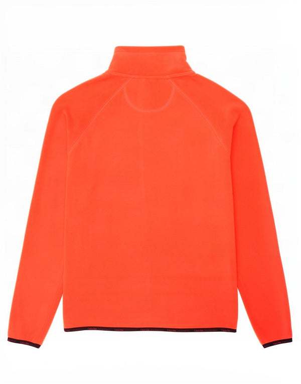 Jaqueta Calvin Klein Feminina Graphic Fleece UK 14 Poliéster Vermelho Médio