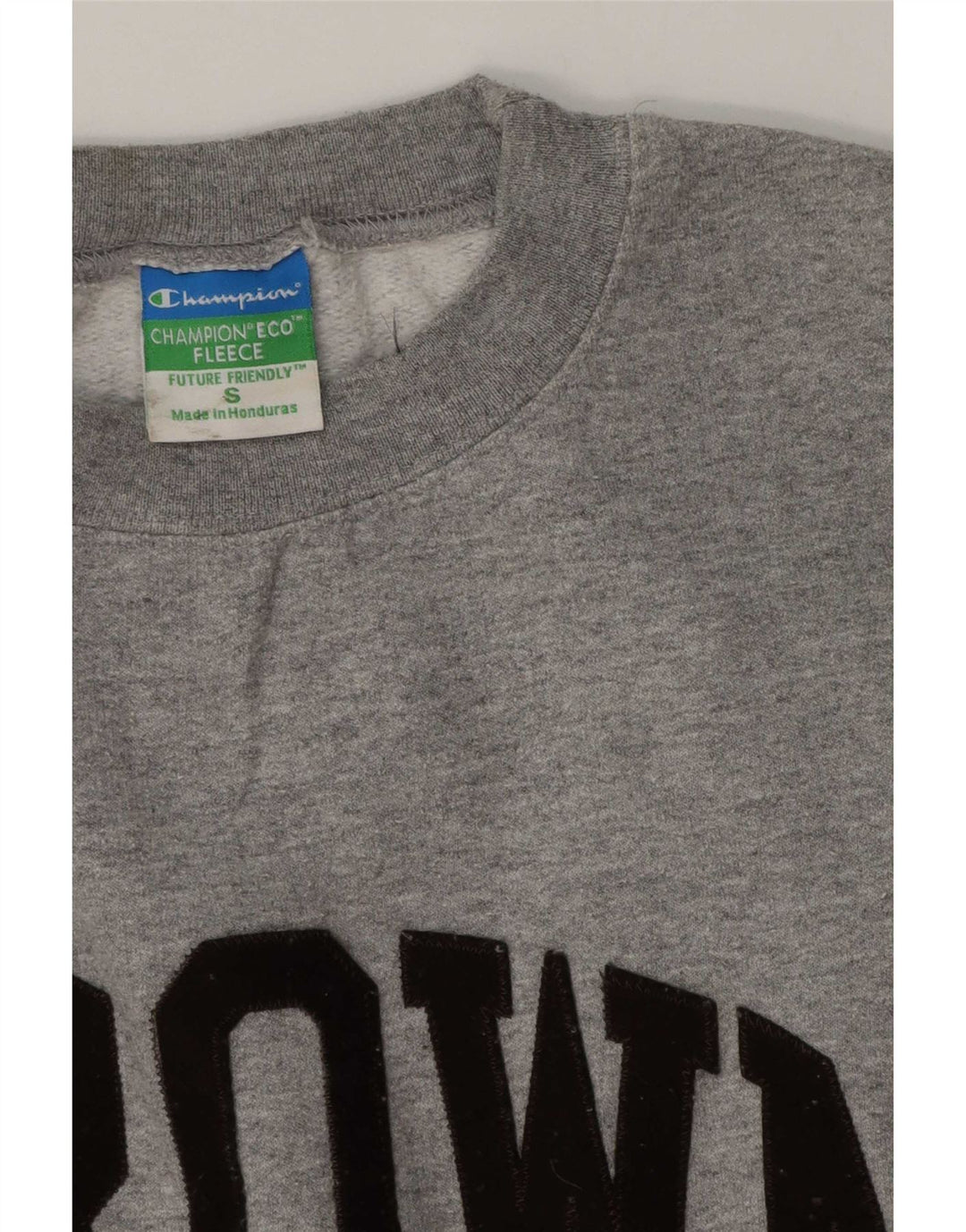 Champion Mens Graphic Regular Fit Sweatshirt Jumper Small Grey