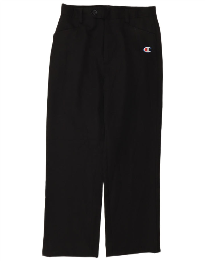 Champion Mens Straight Casual Trousers Medium W32 L30 Black