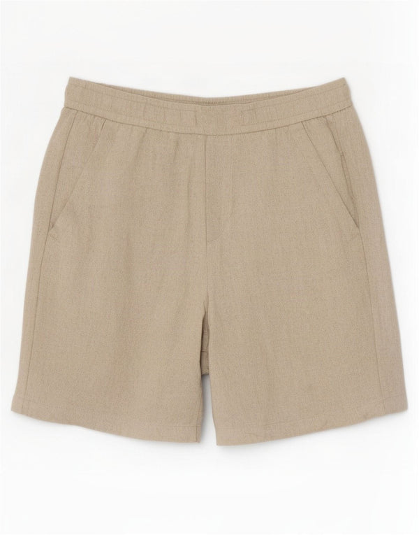 Мужские повседневные шорты Zara Medium W31 Бежевые