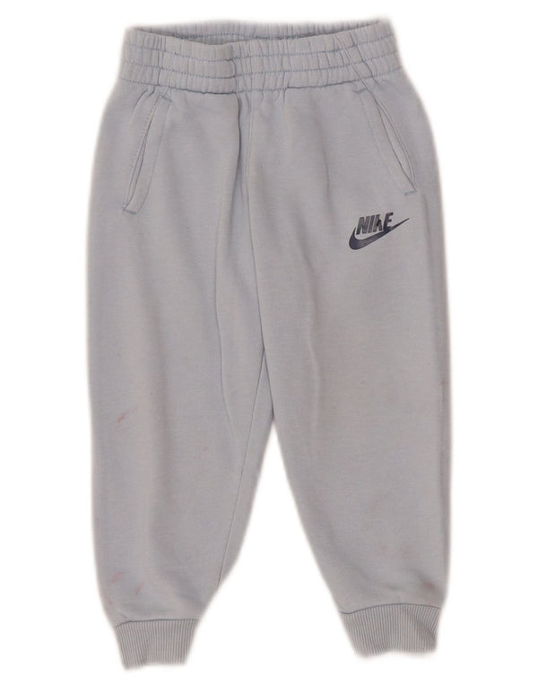 Nike Boys Tracksuit Trousers Joggers 2-3 Years Blue