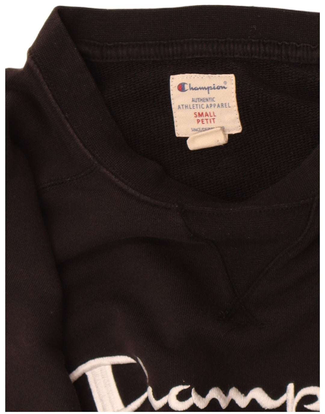 Champion Herre Grafisk Sweatshirt Jumper Lille Sort