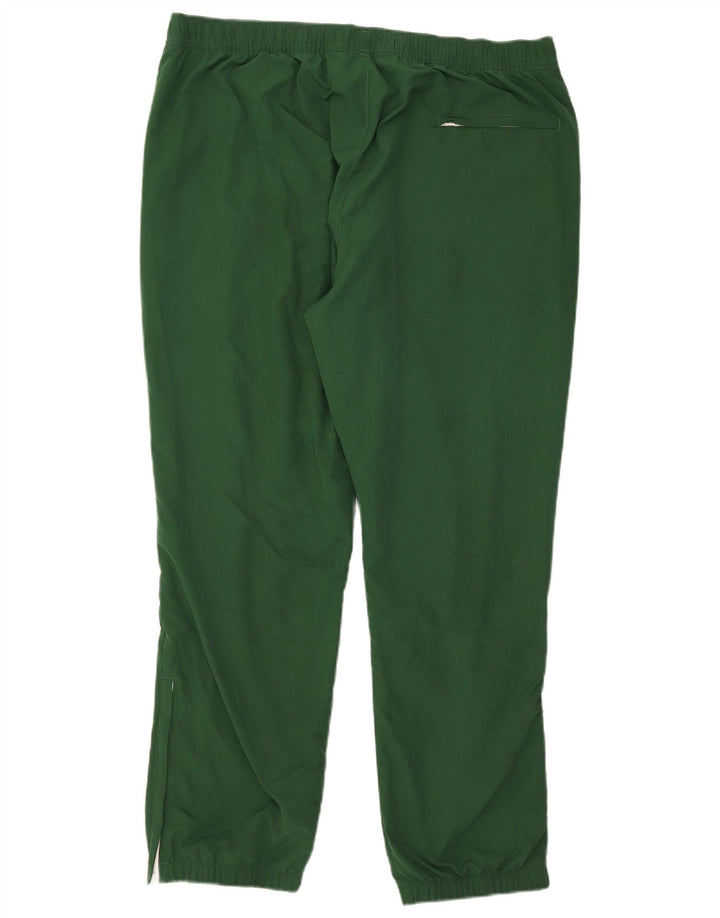 Lacoste Mens Tracksuit Trousers Joggers Size 6 XL  Green Polyester