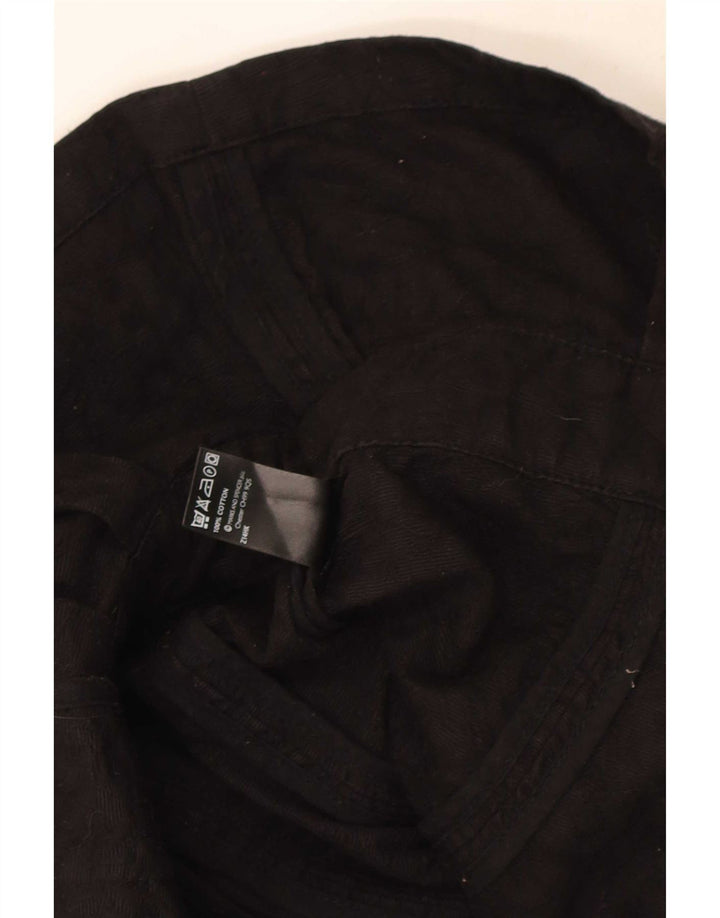 Marks & Spencer Womens 3/4 Sleeve Front Tie Bolero Jacket UK 16 Large Black