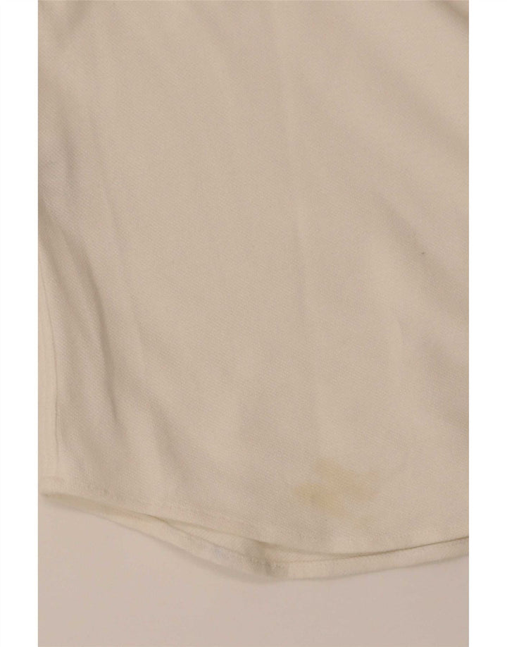 Fred Perry Ανδρικό πουκάμισο πόλο από μεσαίο λευκό βαμβάκι