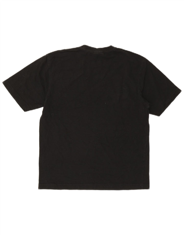 Lacoste Mens T-Shirt Top Size 3 Small Black Cotton