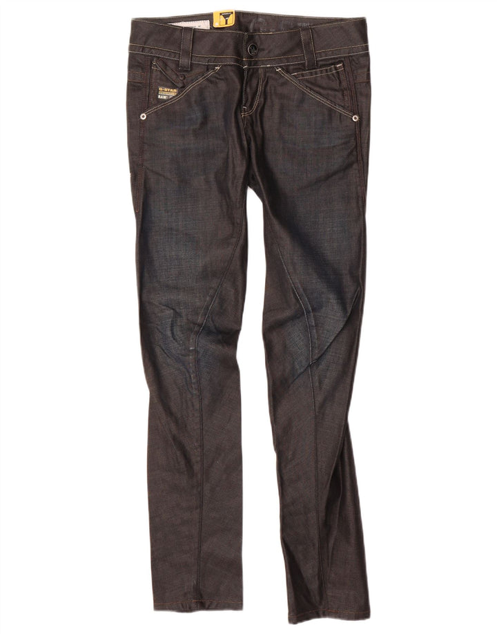 G-STAR Womens Slim Jeans W27 L32 Blue Cotton
