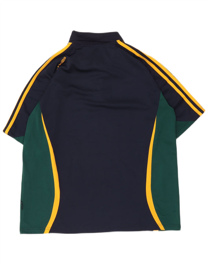 Polo da uomo O'Neills XL in poliestere color block blu navy