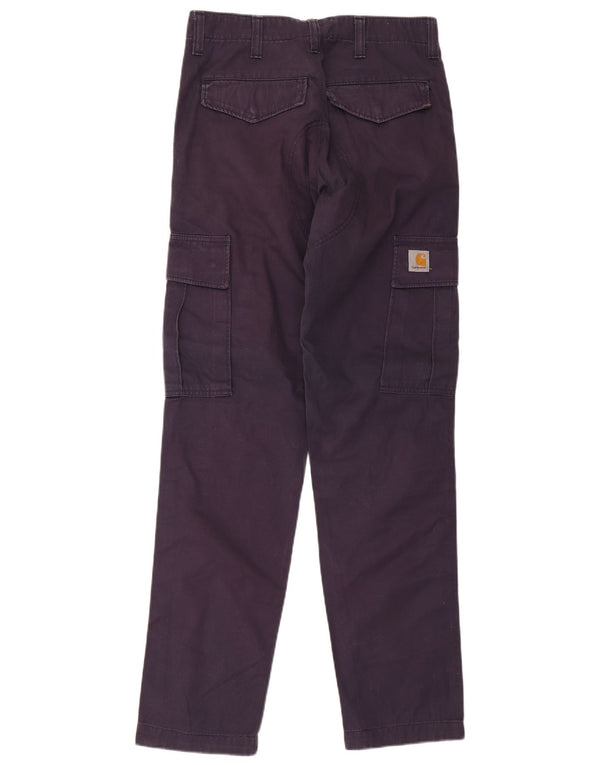 Pantaloni cargo pentru bărbați Carhartt W31 L32 bumbac negru