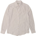 ZARA Mens Regular Fit Shirt Small White Cotton