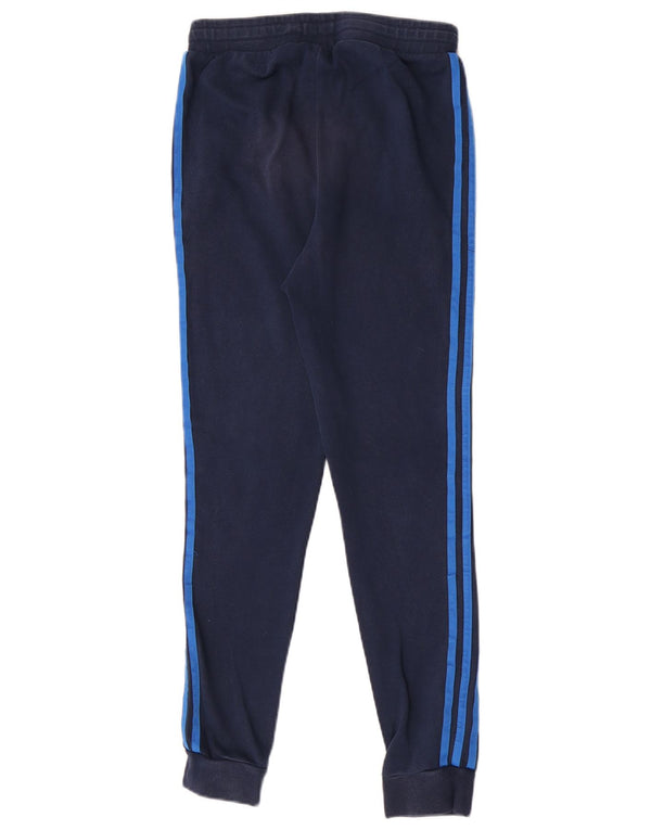 Adidas Pantalon de Survêtement Garçon Joggers 13-14 ans Bleu Marine Coton