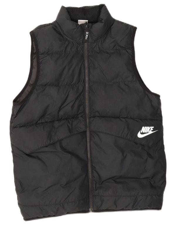 Nike Boys Padded Gilet 13-14 Years XL Black Polyester