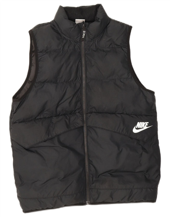Nike Boys Padded Gilet 13-14 Years XL Black Polyester