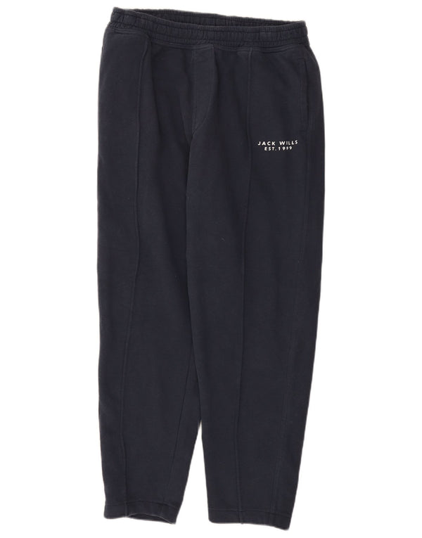 Jack Wills Mens Tracksuit Trousers Large Navy Blue Cotton